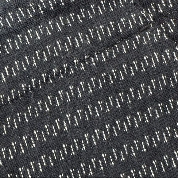 Loft Striped Cotton Knit High Rise Shorts Four Inch Navy Blue White Size 2 - Picture 6 of 13